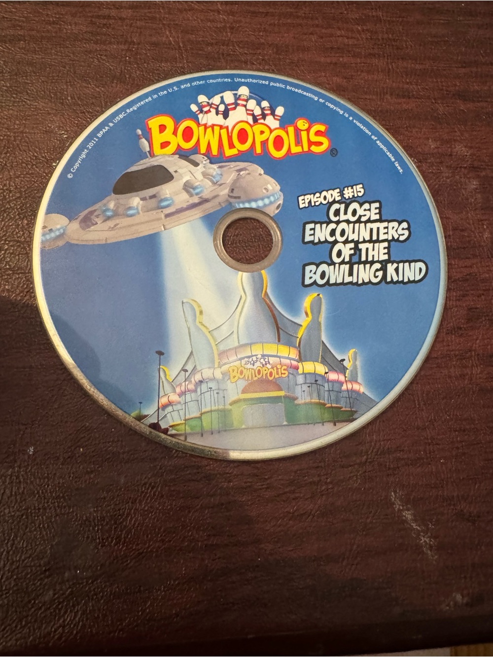 Bowlopolis DVD Disc - "Close Encounters of the Bowling Kind"